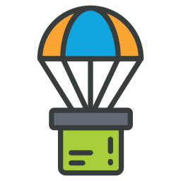 Parachute icon