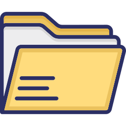 folder danych ikona