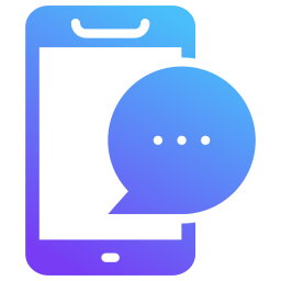 Mobile message icon