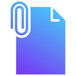 Attached file icon