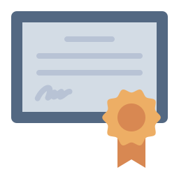 Certificate icon