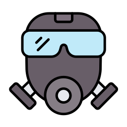 Gas mask icon