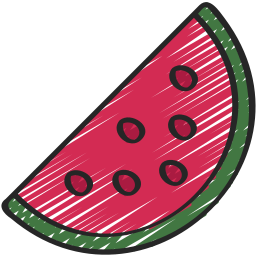 wassermelonenscheibe icon