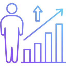 croissance personnelle Icône