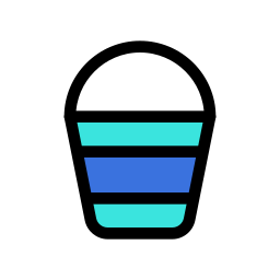 Water bucket icon