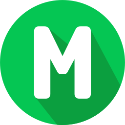 Letter m icon