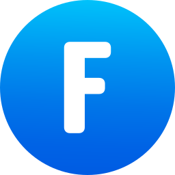 Letter f icon