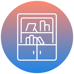 Bookcase icon