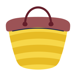 пляжная сумка иконка