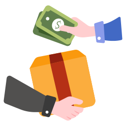 Cash on delivery icon