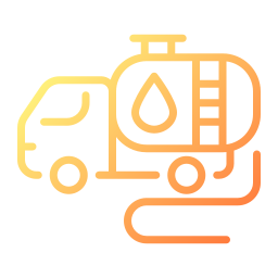 Oil transportation icon