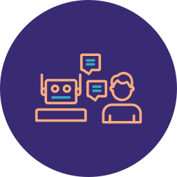 Chat bot icon