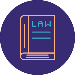 Law book icon