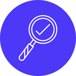 Magnifying glass icon