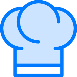 sombrero de cocinero icono