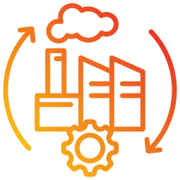 Industrial process icon