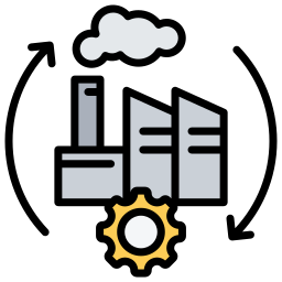 proceso industrial icono