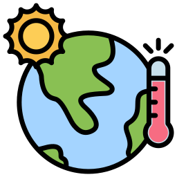 Climate change icon