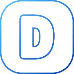 Letter d icon