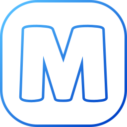 Letter m icon