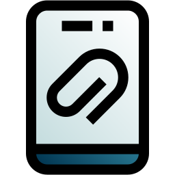 Paper clip icon