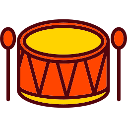 Drum kit icon