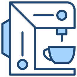 Coffee machine icon