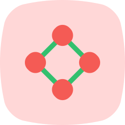 Circle grid icon