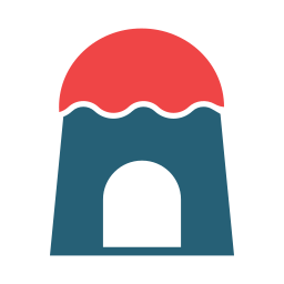 cabaña icono