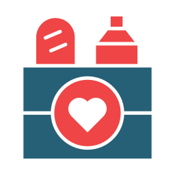 Food donation icon