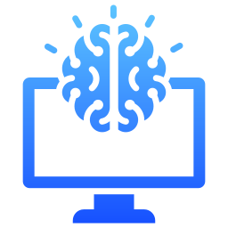interfaz cerebro computadora icono
