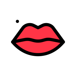 Lips makeup icon