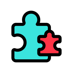 Puzzle pieces icon