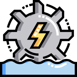 Hydro power icon