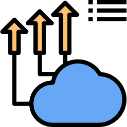 computación en la nube icono