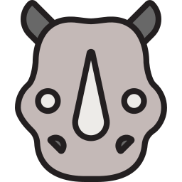 rhinocéros Icône