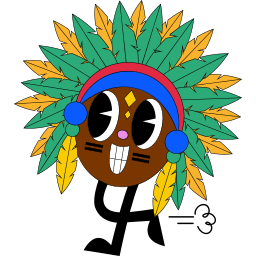 Native american sticker