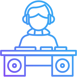 Dj booth icon