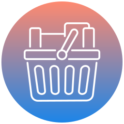 Shopping basket icon