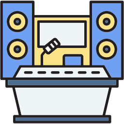 Recording studio icon