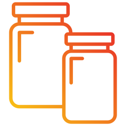 Glass jar icon