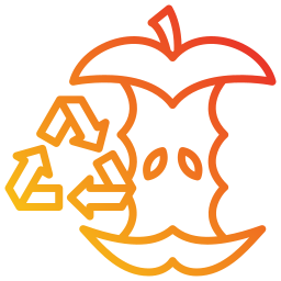 Organic waste icon