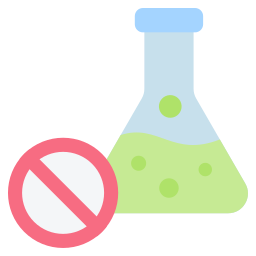 bez substancji chemicznych ikona