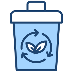 Zero waste icon