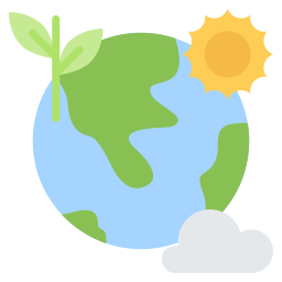 Eco world icon