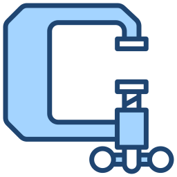 C clamp icon