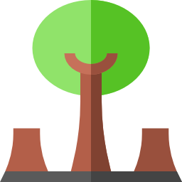 deforestación icono