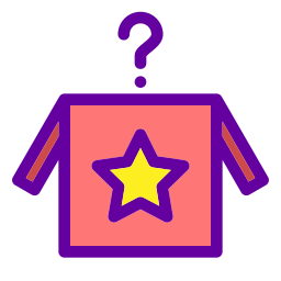 Mystery box icon