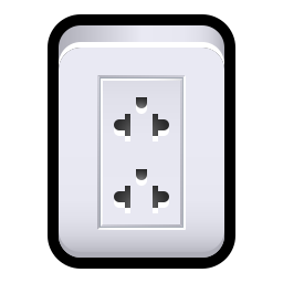 Universal connector icon