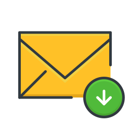 guardar correo electrónico icono